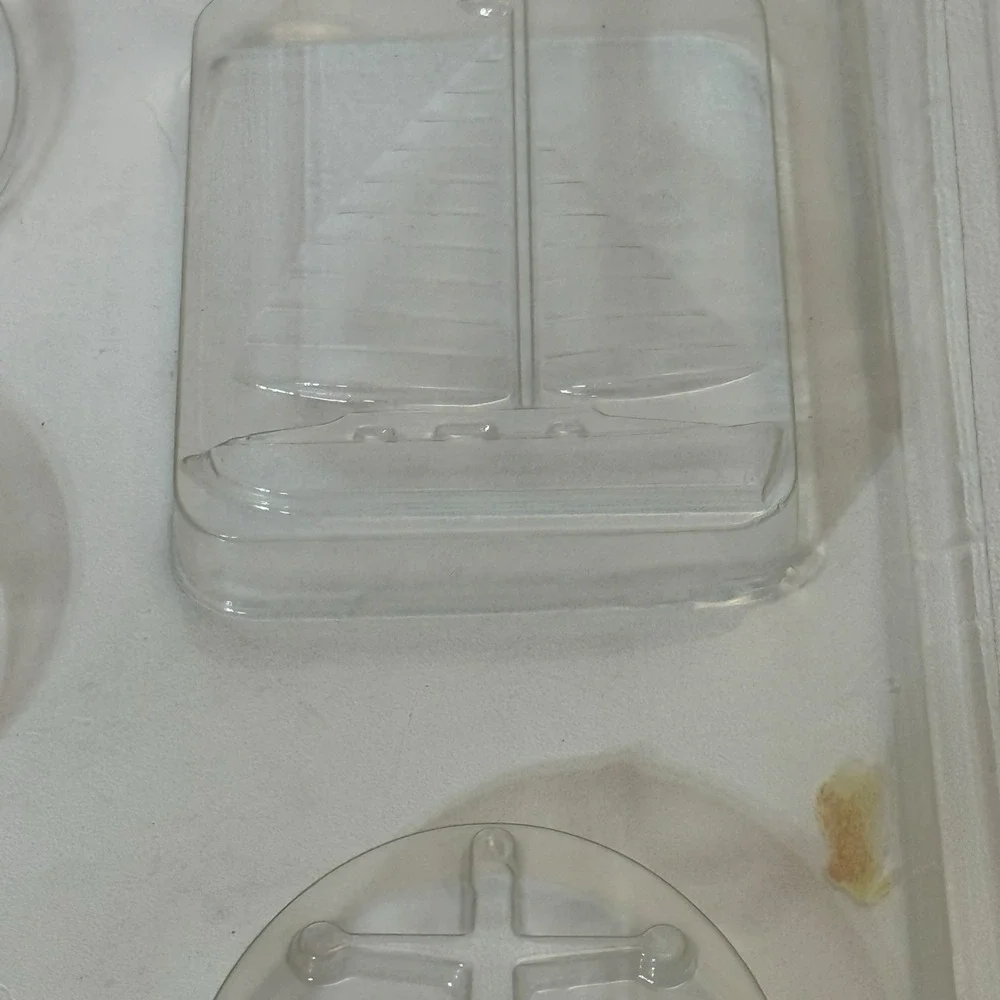 Plastic‎ Candy Molds Beach Summer Sailing Nautical 2 Nautical Trays 1 Lighthouse